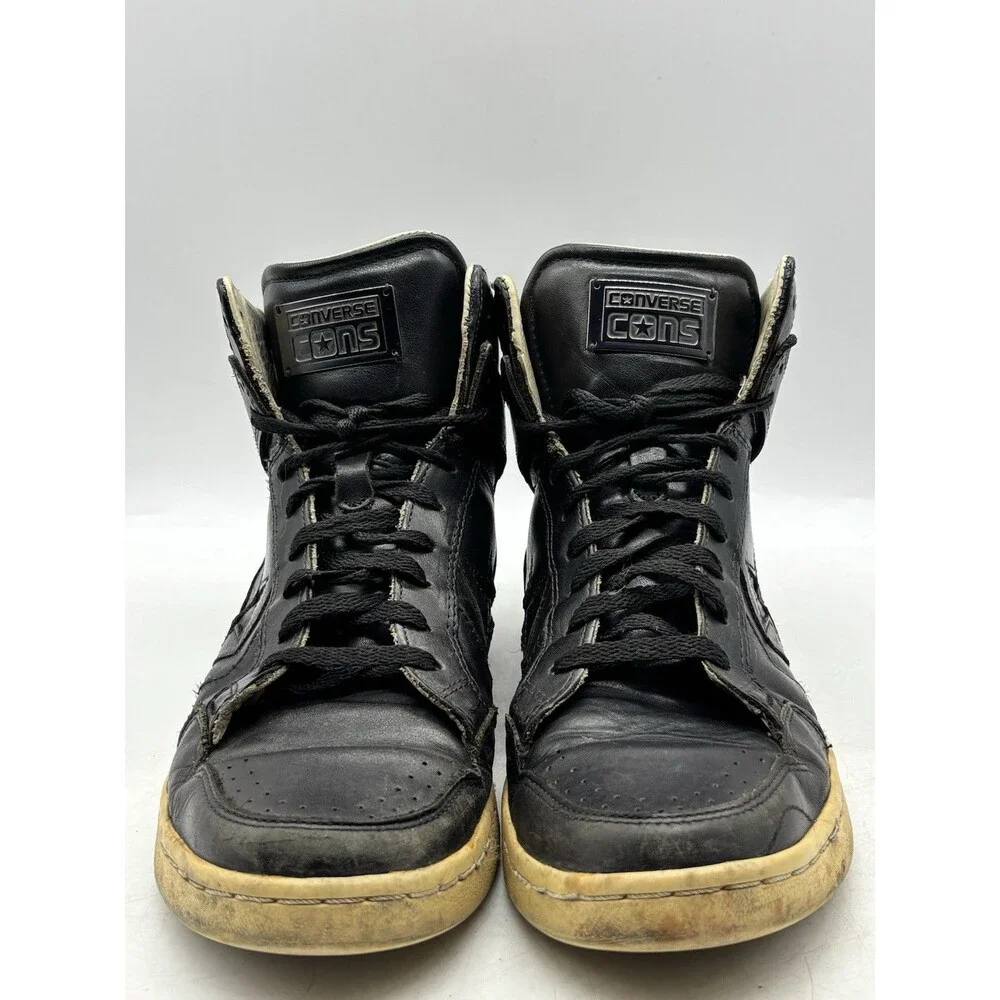 John Varvatos x Converse Weapon Leather Mid Top Shoes SIZE 11 MENS